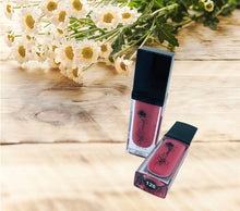 Load image into Gallery viewer, Creamy Soft Long Lasting Matt Lipstick. Bold and long wearing colors that dry with a Matte highly pigmented finish. Nourishing ingredients like Vitamin E and Avocado Oil keep lips hydrated and smooth.

